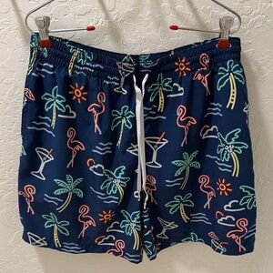 Chubbies “The Neon Lights” Swim Trunks XL 5.5”